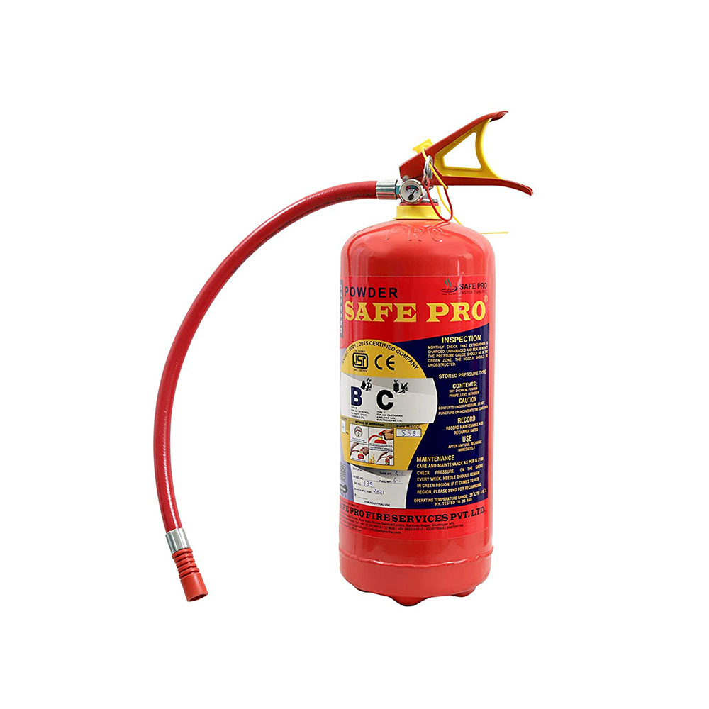 Safe Pro DCP Type Powder Based Fire Extinguishers
